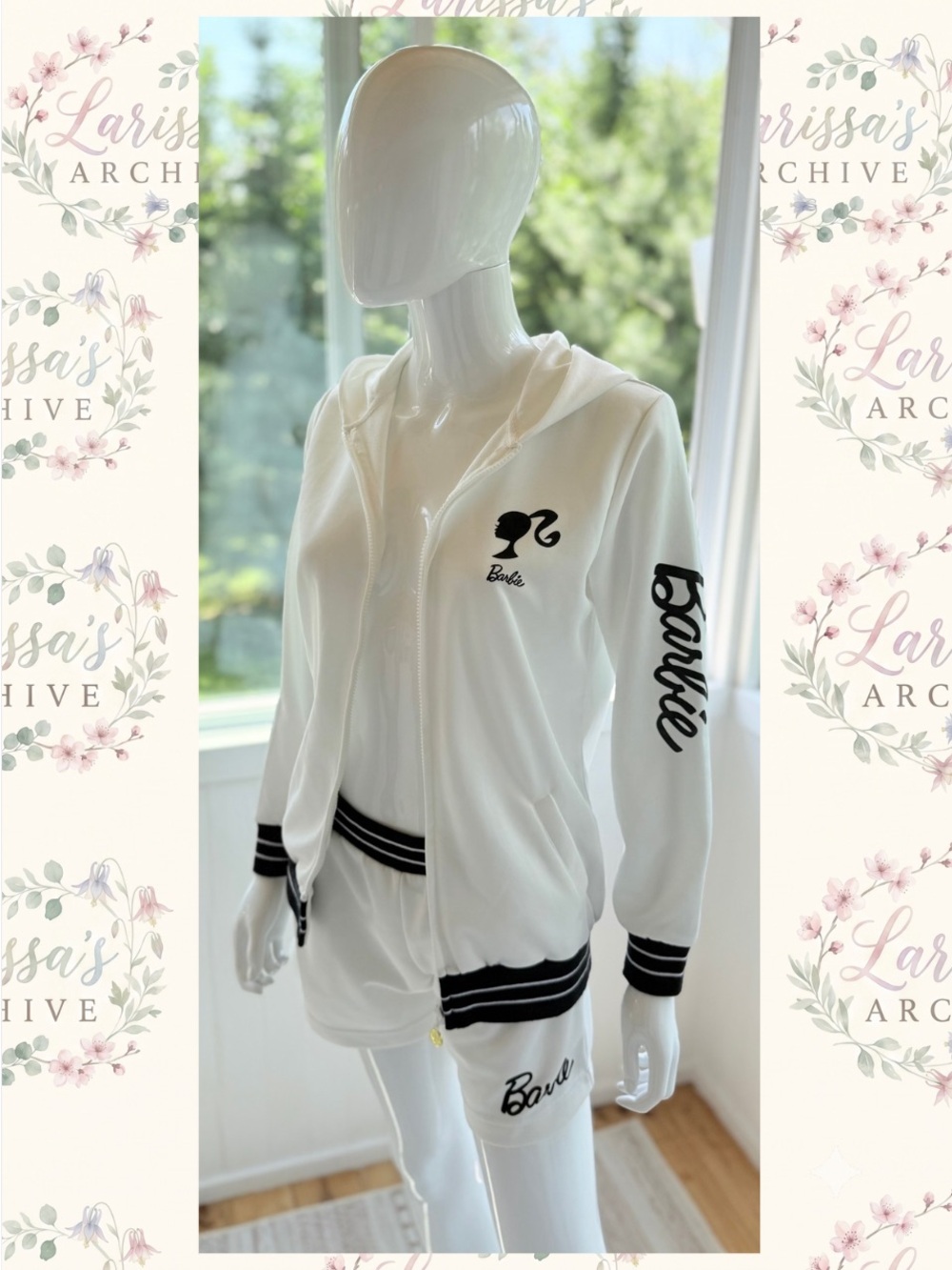 Barbie x Aimerfeel |  2017 Exclusive 2-Piece Track Set | Size JPN L (Fits XS/S)